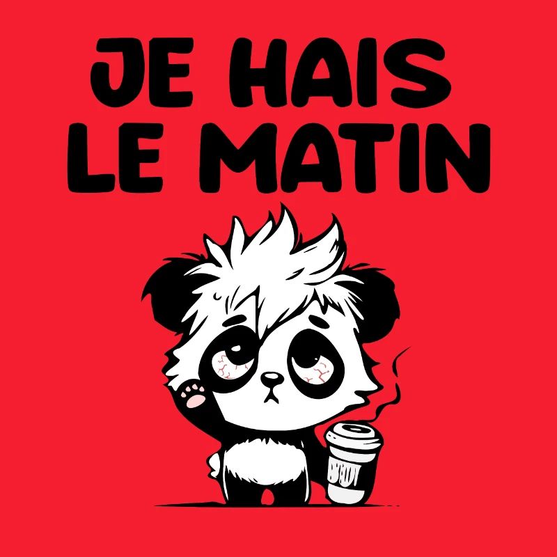 Ich hasse den morgendlichen Panda