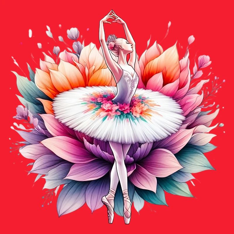 Danseuse de ballet avec tutu