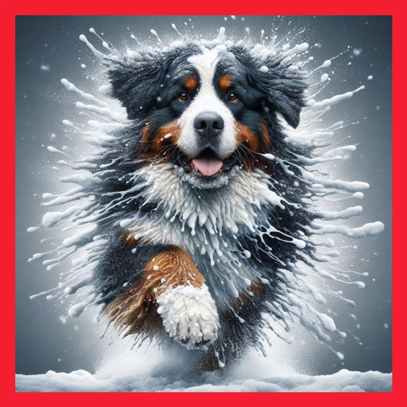 Bernese mountain dog