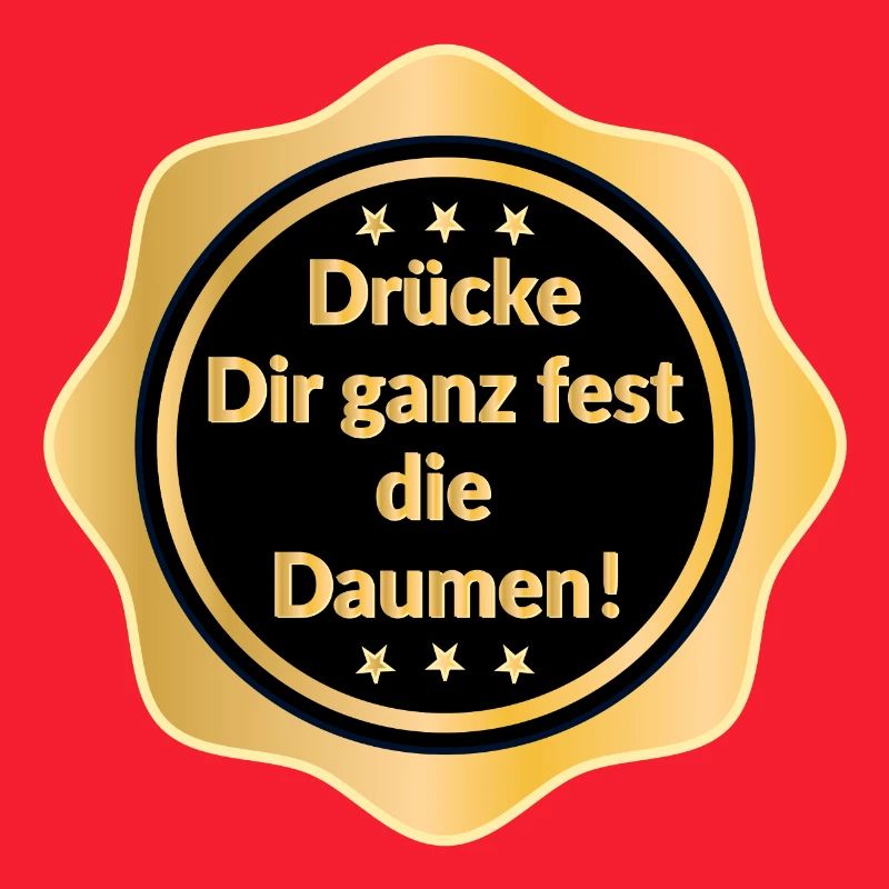 Motivation Drücke dir die Daumen