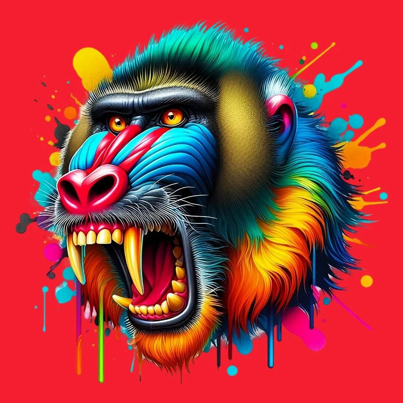 Mandrill Monkey
