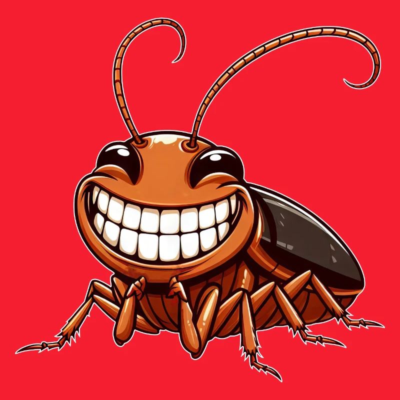 Cute Cockroach Cockroach Comic Cartoon