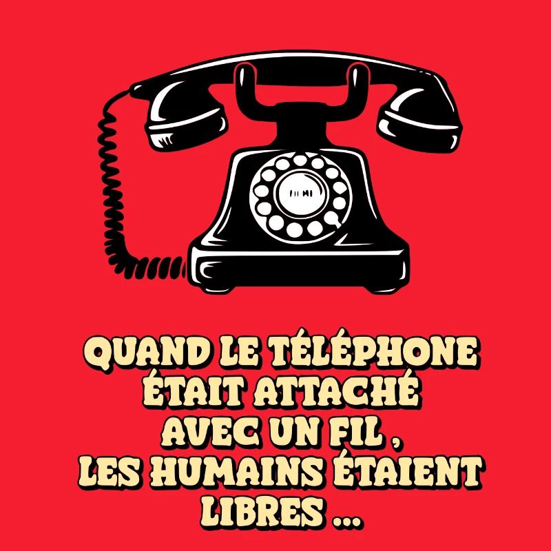 Wenn das Telefon ein Kabel hatte