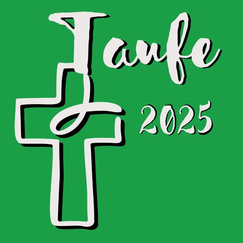 Baptism 2025 Fish Dips in Cross 3D Effect