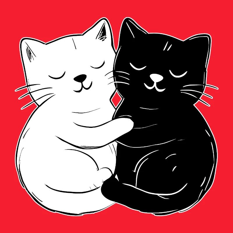 Chats mignons – simples et élégants