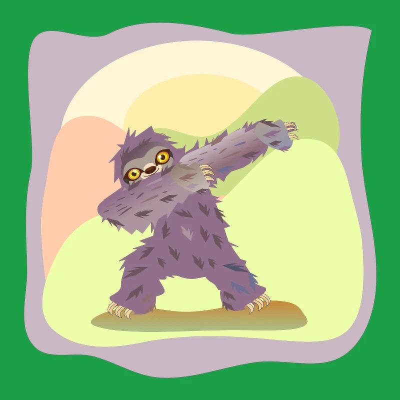 DABBING DANCING DANCING SLOTH