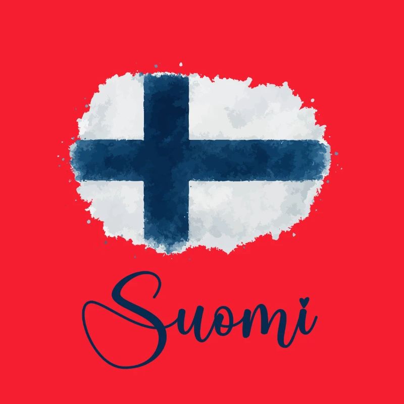 Drapeau de la Finlande