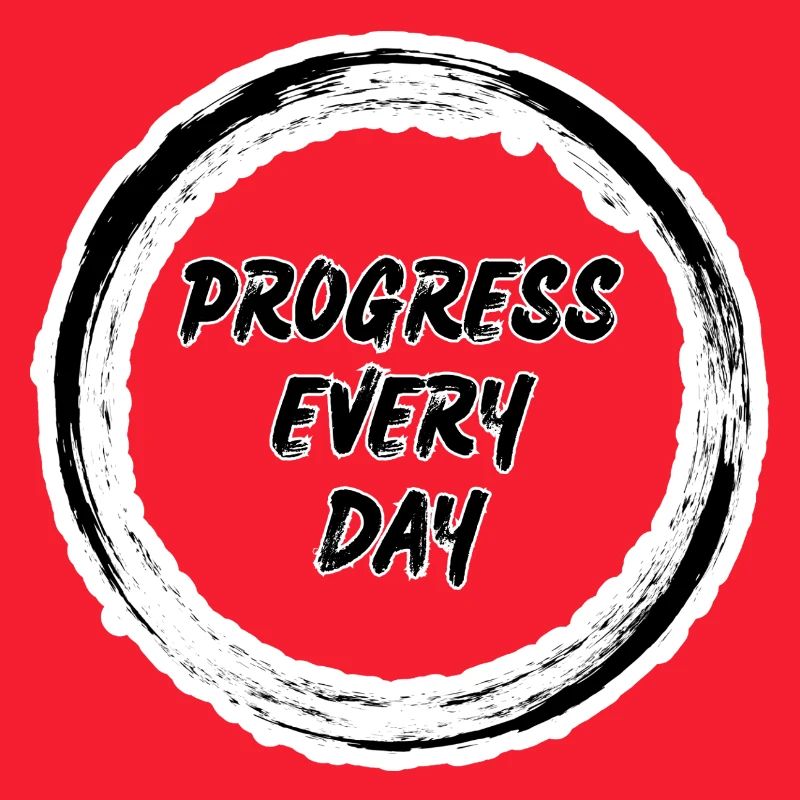 Progress Every Day Zen Circle 