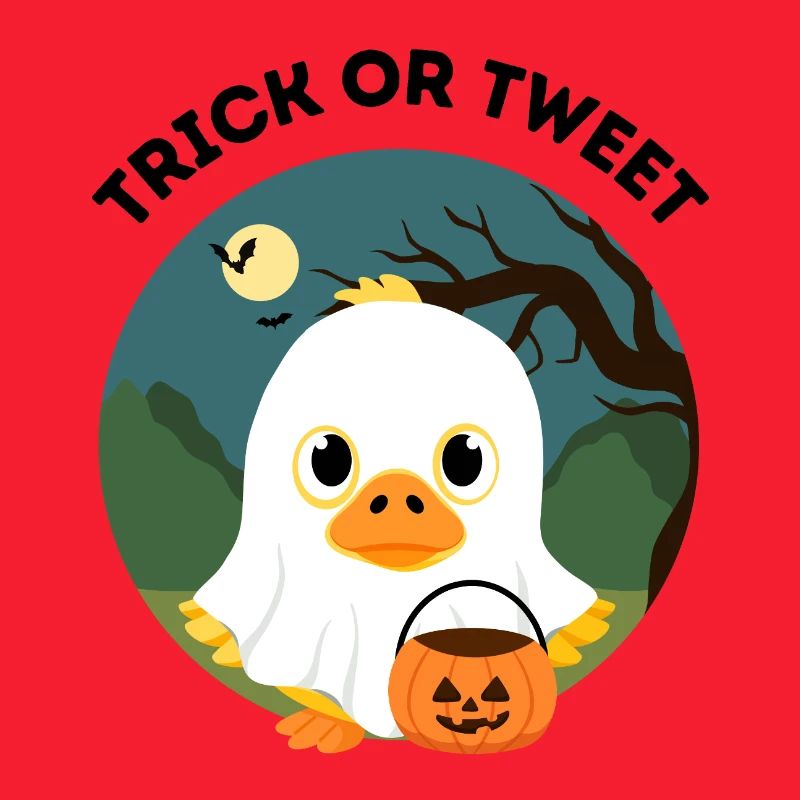 Trick oder Tweet – Süße Halloween Ente