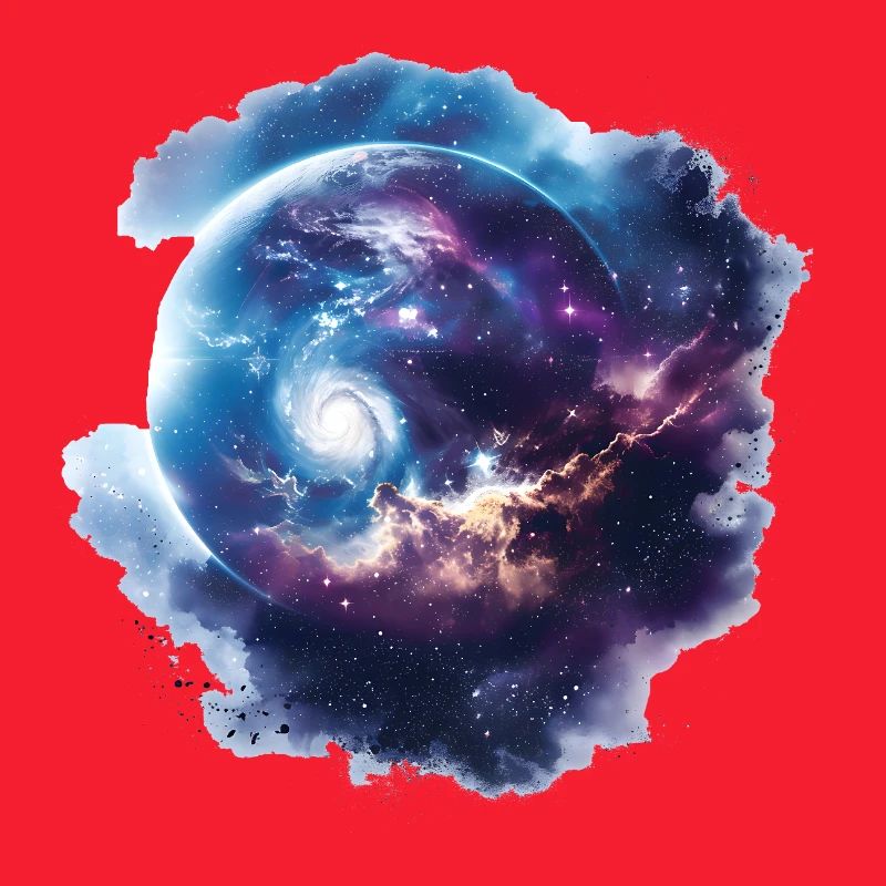Cosmic Vortex Galaxy