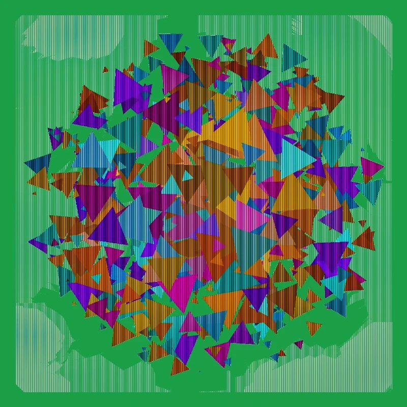 Geometric Triangle Circle