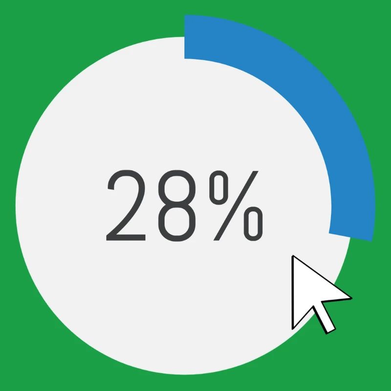 Blue Progress Ring Logiciel informatique Ordinateur PC