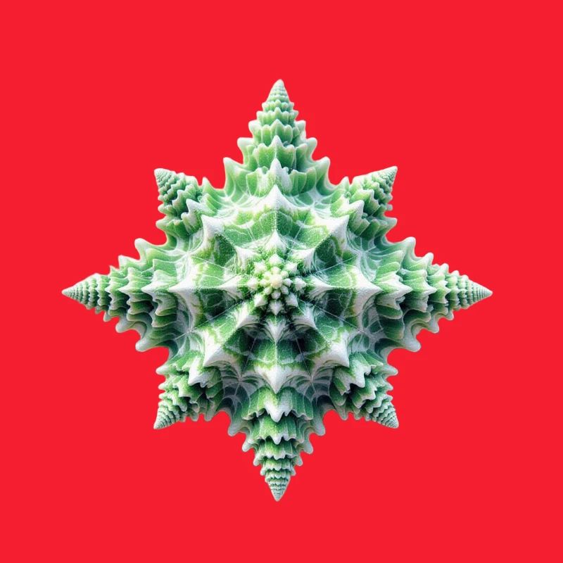 Coque étoile verte
