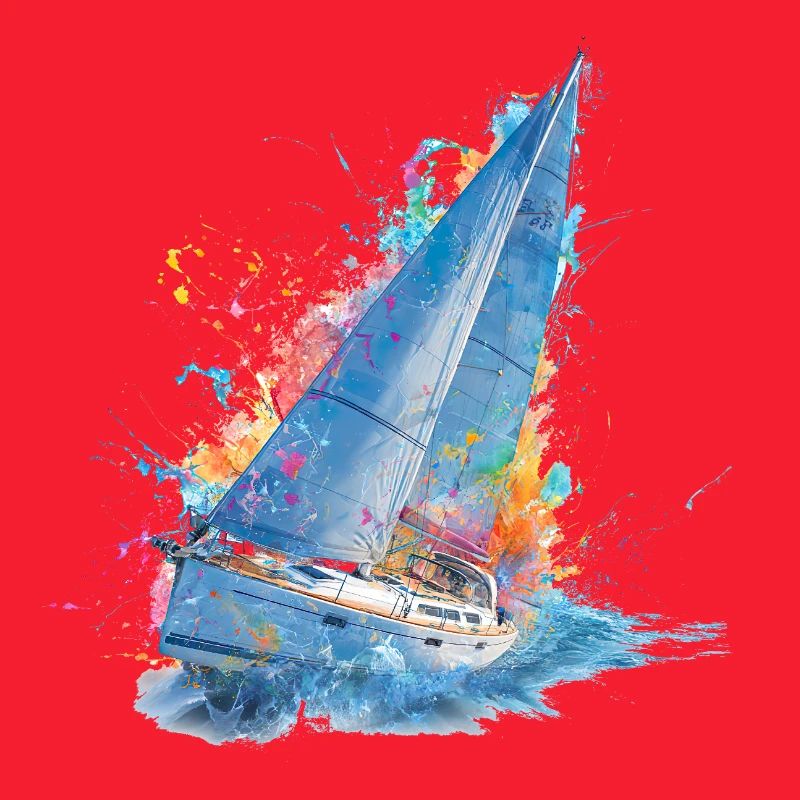 Explosion de couleurs de rêve de navigation