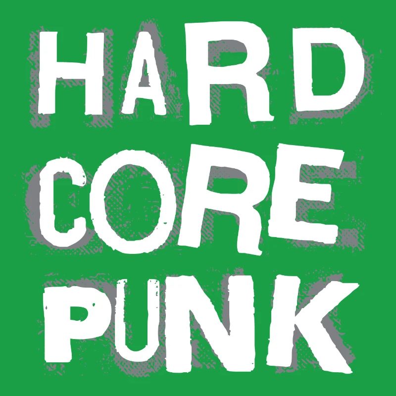 Hardcore Punk Stencil Text