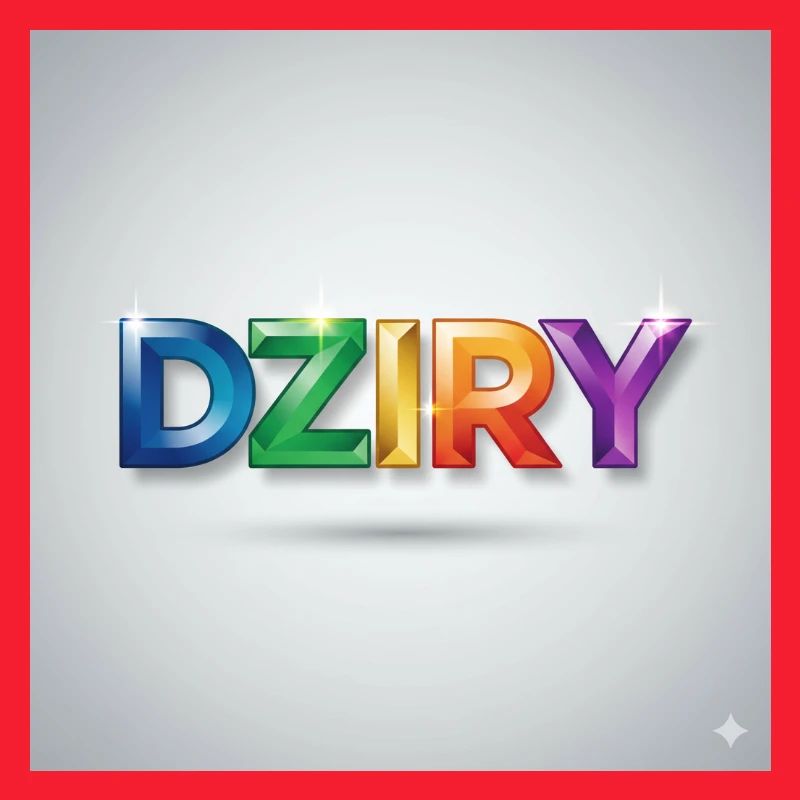 DZIRY Regenbogen Farbverlauf