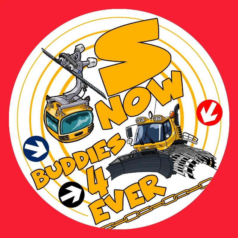 1423-SNOW_BUDDIES_4_EVER_geel-Buchstaben