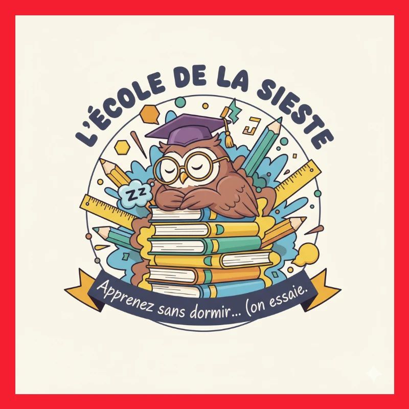 Schule der Eule Nickerchen Schüler