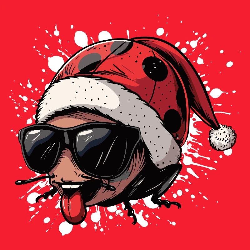 Ladybug Christmas Funny