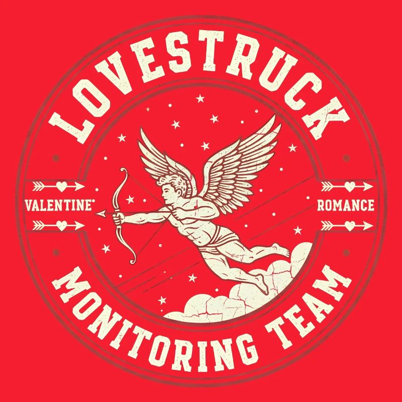Équipe de surveillance amoureuse Drôle de Saint-Valentin