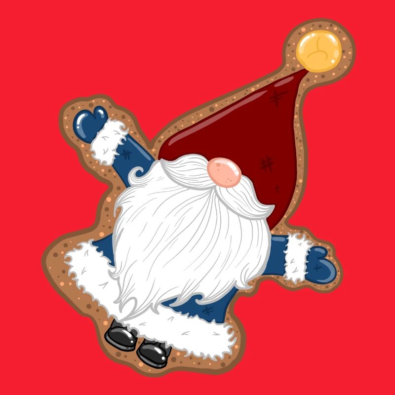 BiscuitSanta in a gingerbread frame