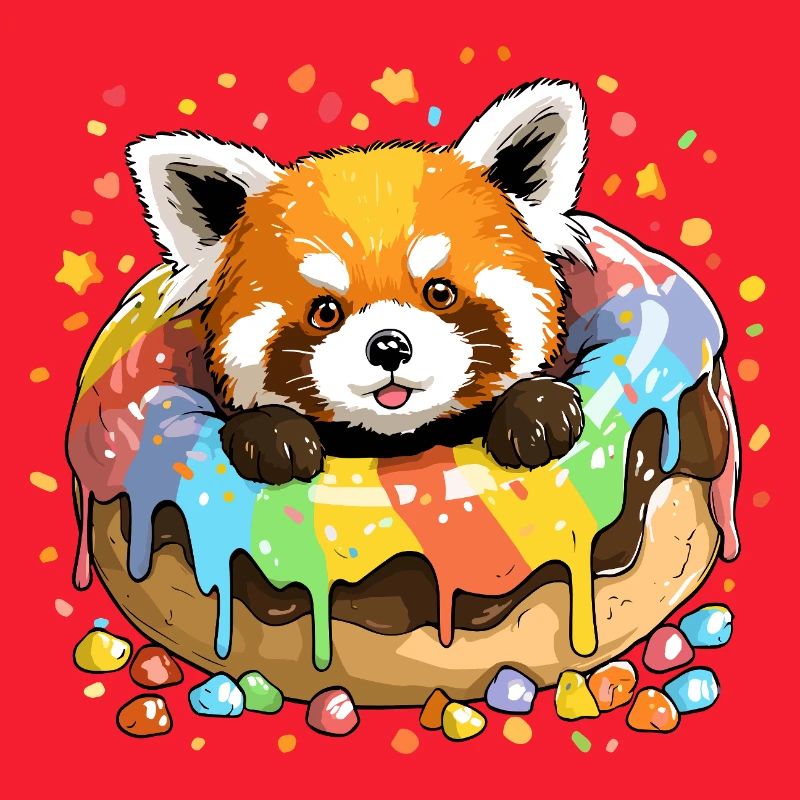 Red Panda Cake Magic