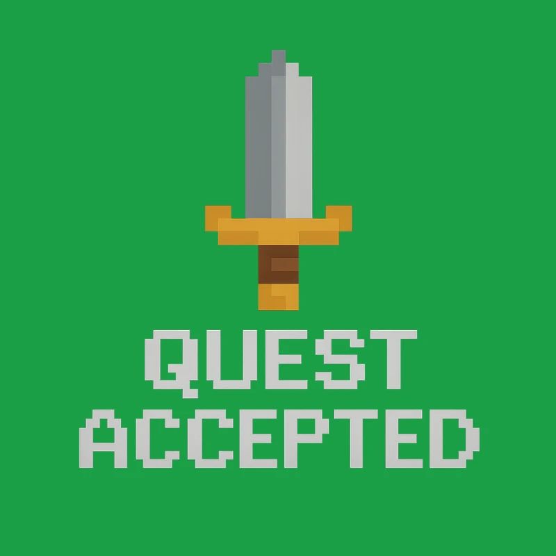 Sword Pixel Accepté par la quête