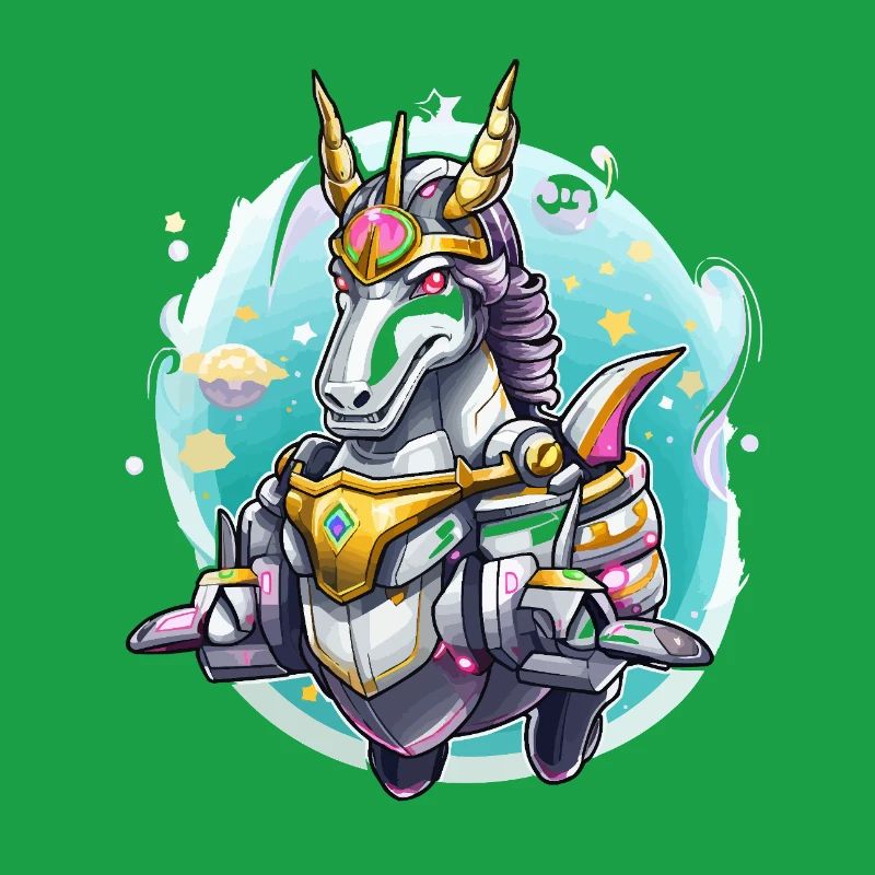 Neon-Unicorn-Krieger