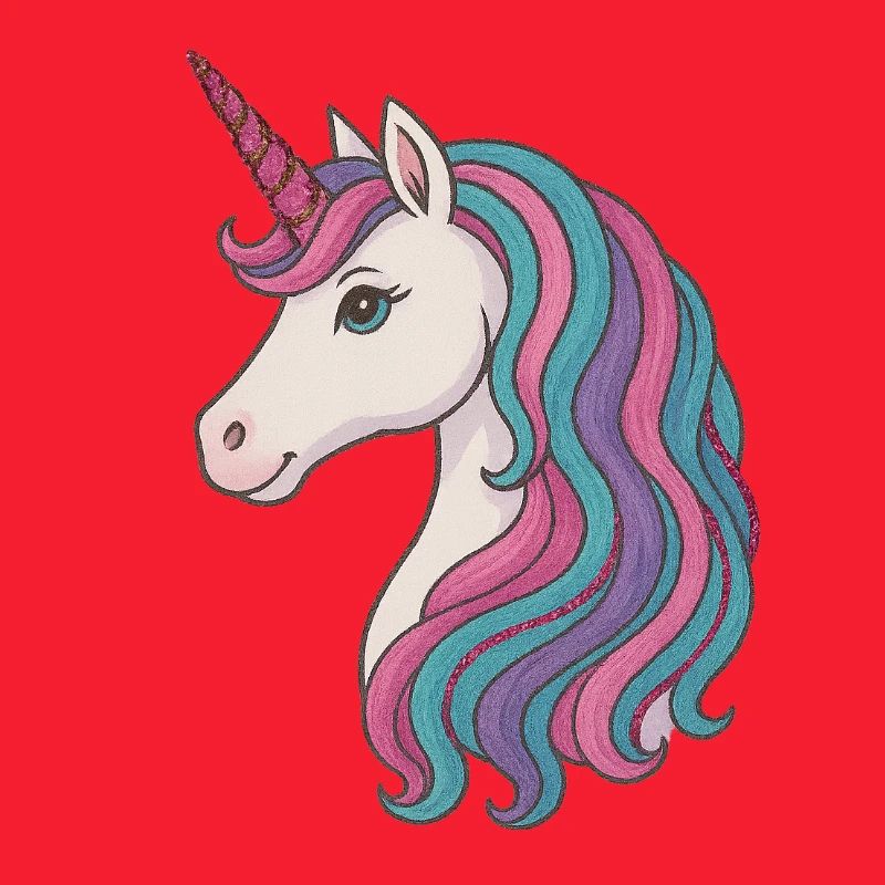 Pastell-Einhornmähnen-Delight