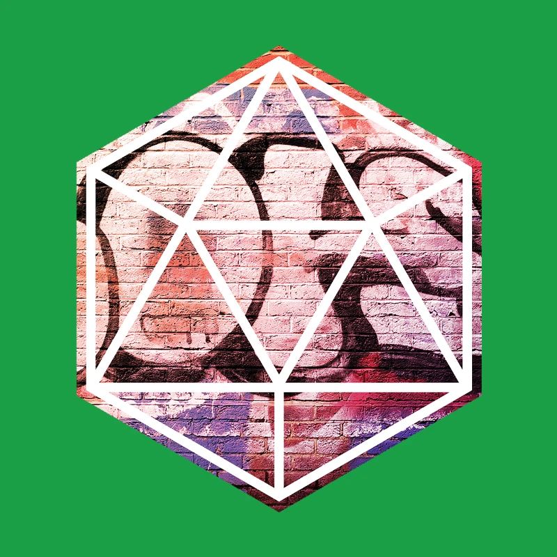 Geometric Graffiti Prism