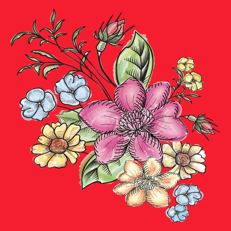 Floral floral pattern