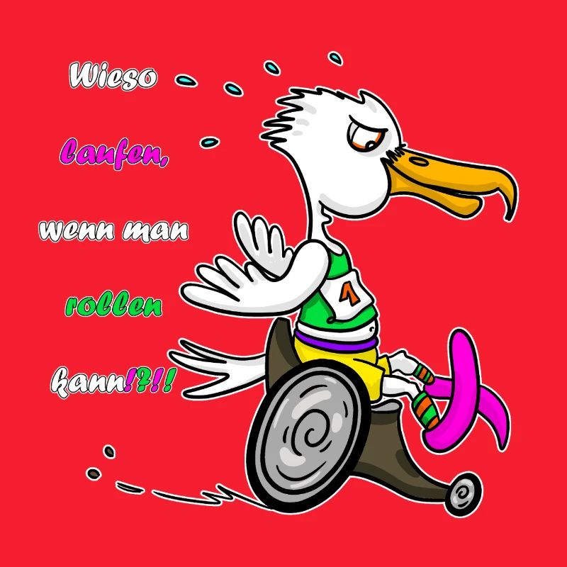 Marathon Möwe – Rennrolli Edition