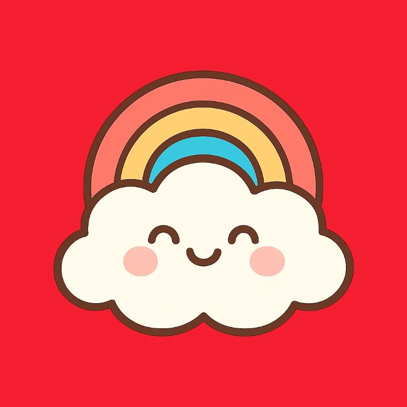 Cloud Smile Regenbogen