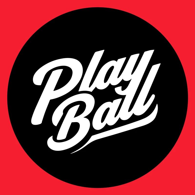 Play Ball Vintage Script