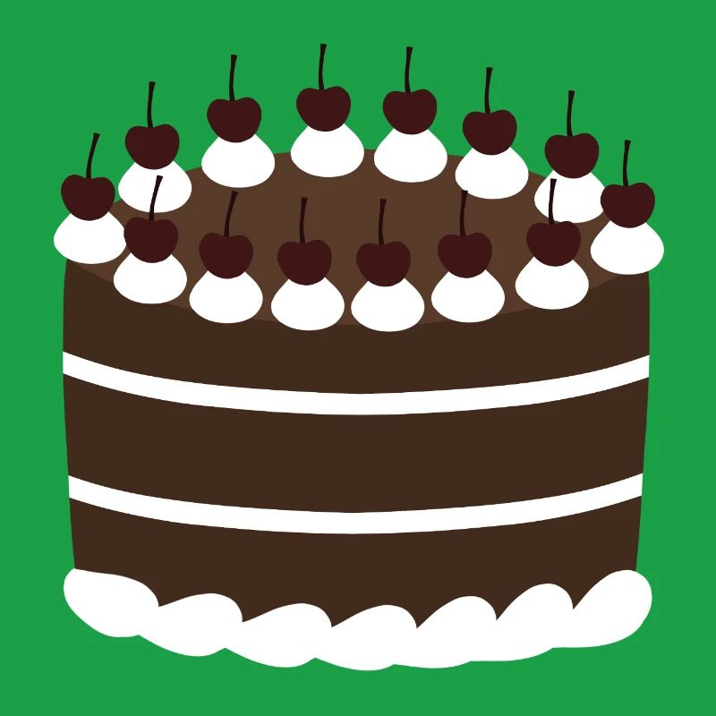 Cherry Chocolate Black Forest Layer Cake