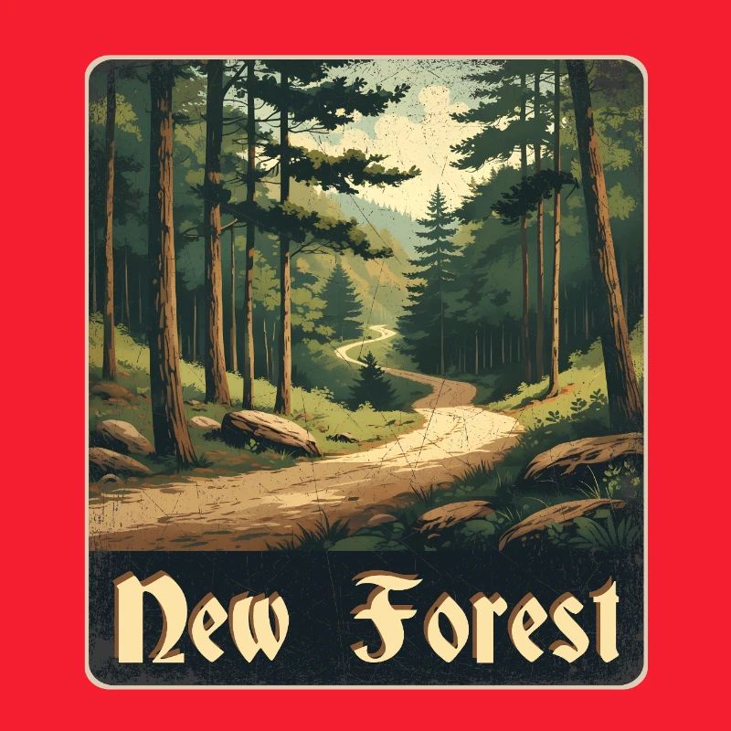 Sentier forestier de la Nouvelle Forêt