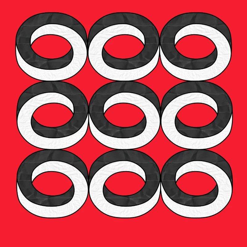 Optical Illusion Circles Texture