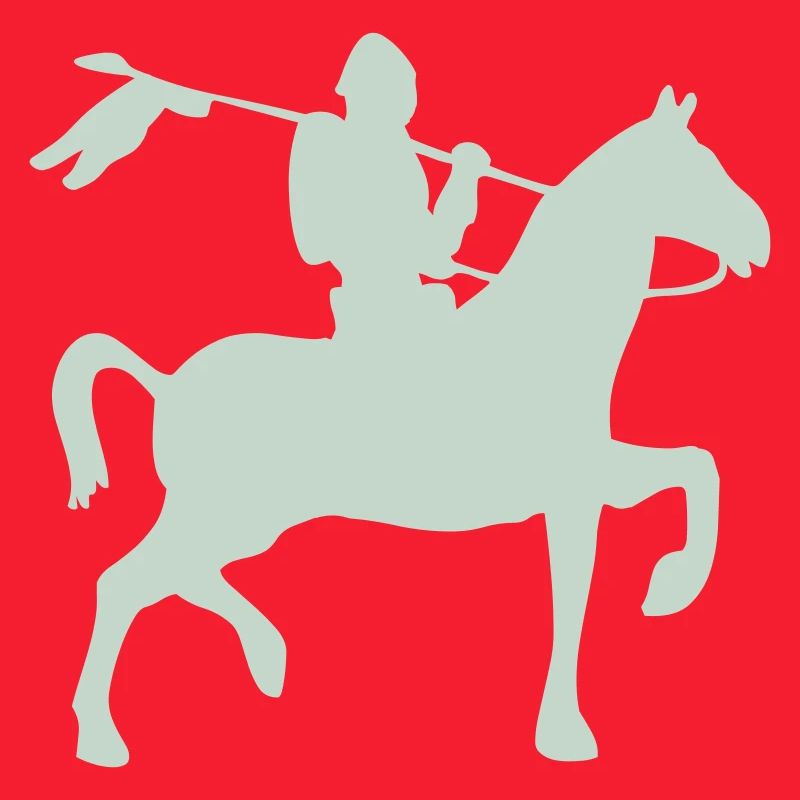 Chevalier guerrier à cheval