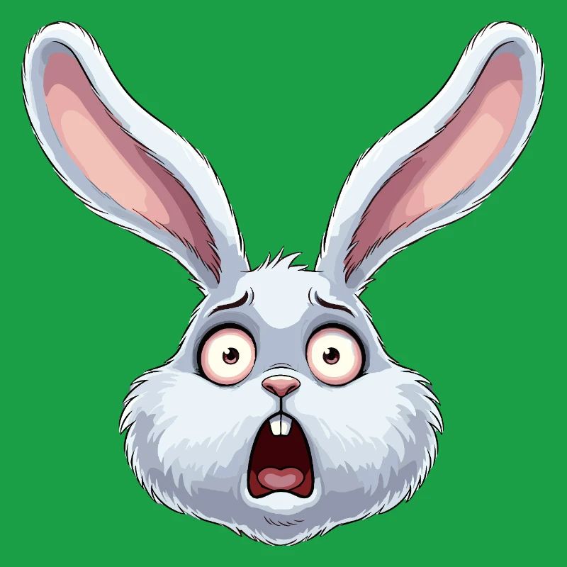 Illustration de bande dessinée de Shock Bunny