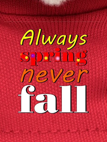 never