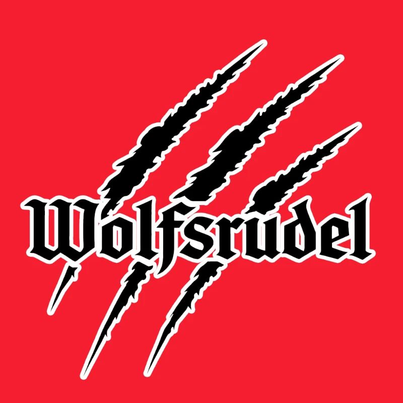 Wolf Claw Gothic Font Logo