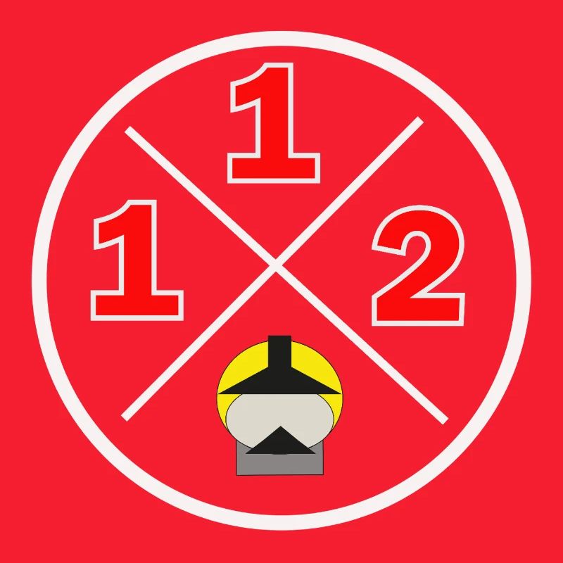 112- Logo du district - Pompiers