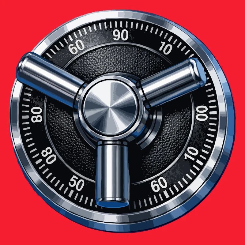 Security safe dial design