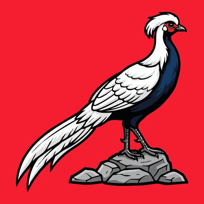 Silver Pheasant Majestic Wild Chic