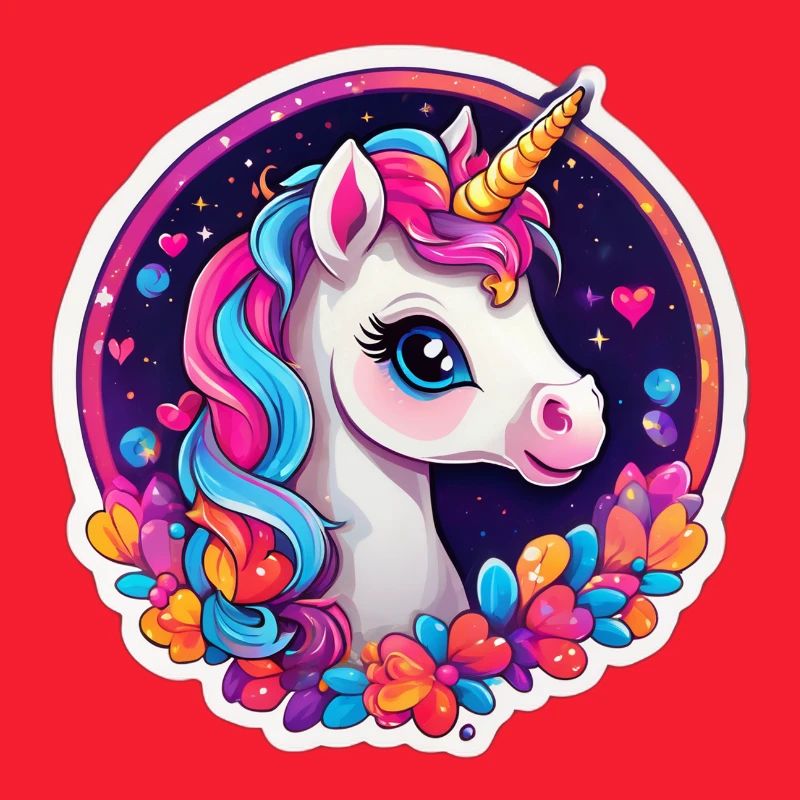 Sternenregenbogen-Einhorn