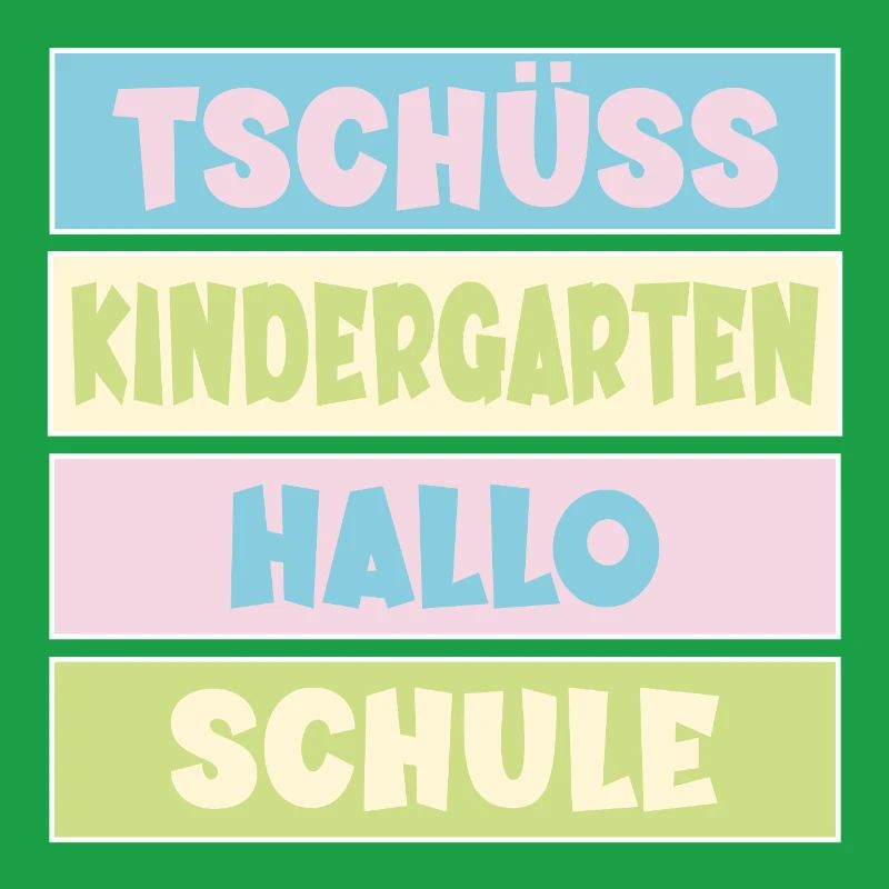 Abschied Kindergarten Einschulung