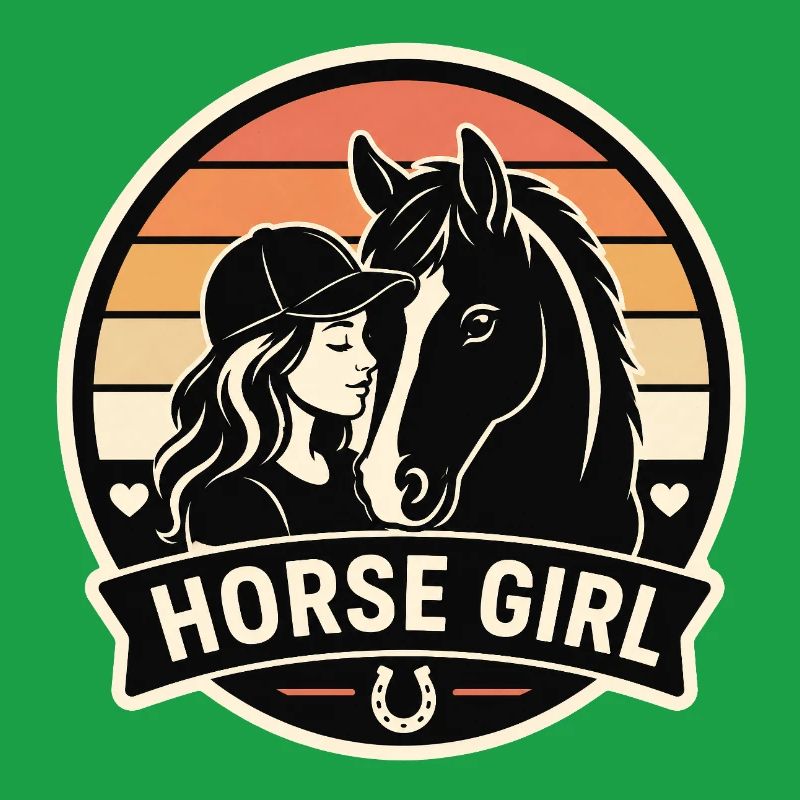fille cheval