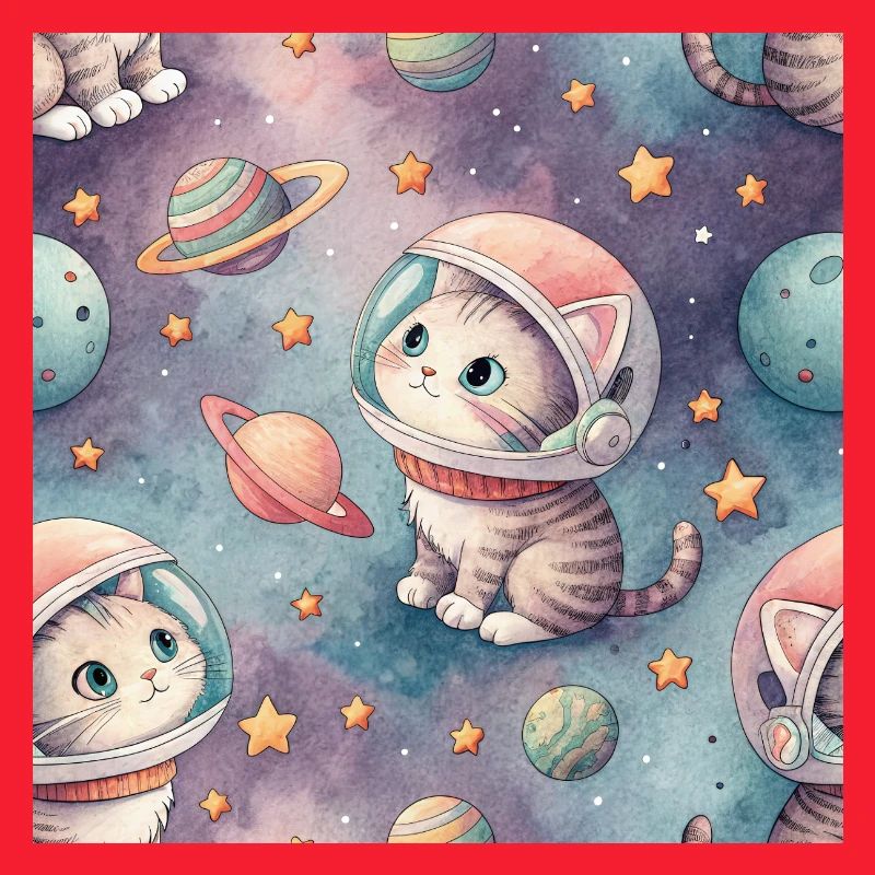 Cosmic Kitten in Orbit