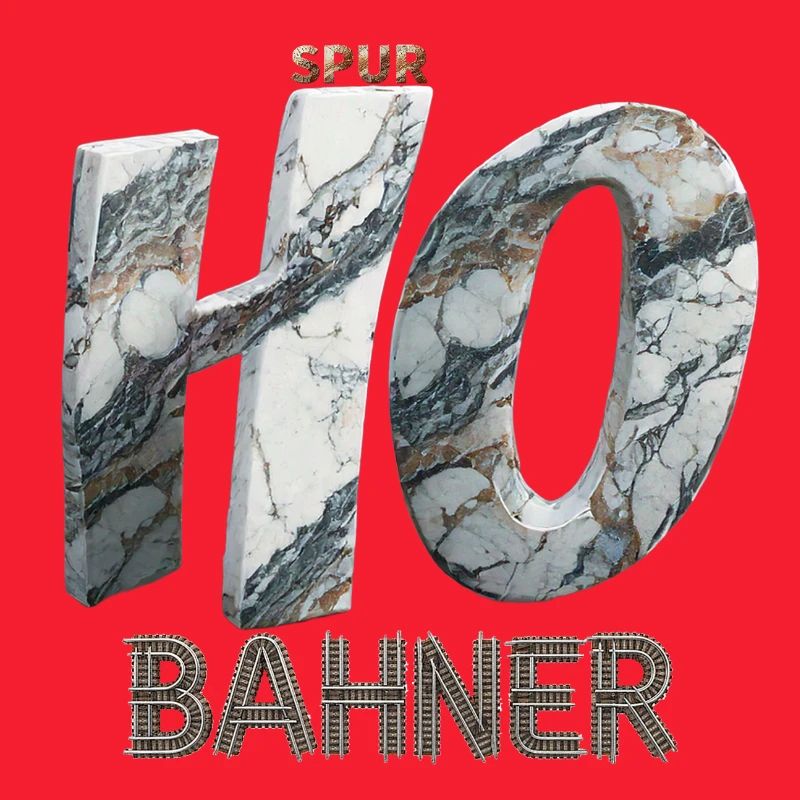 SPUR H0 BAHNER – Marmor Edition