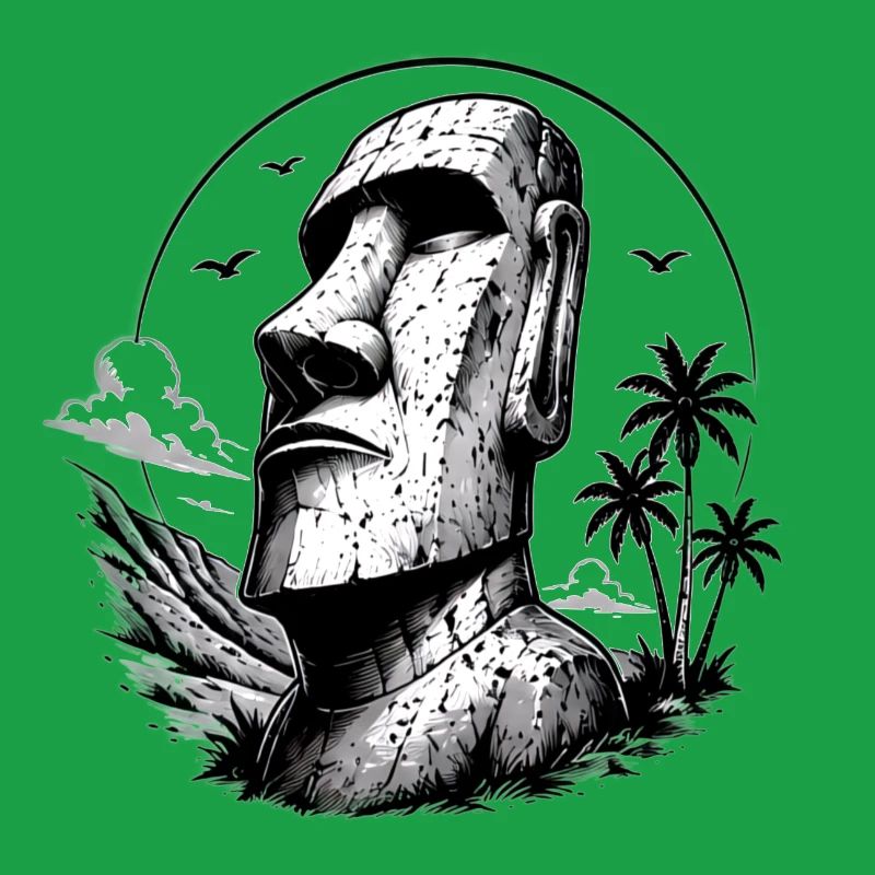 Moai Easter Island Statue